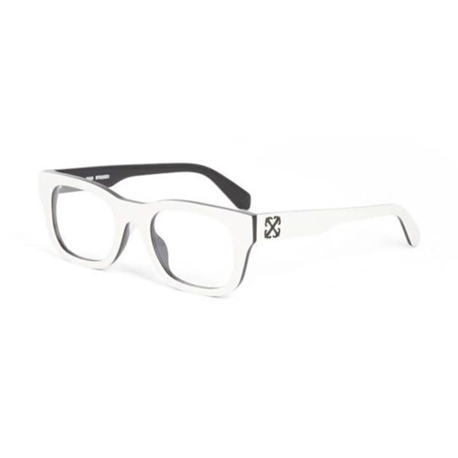 Off-white Ladies Black Rectangular Eyeglass Frames Oerj07nstyle7n 0100