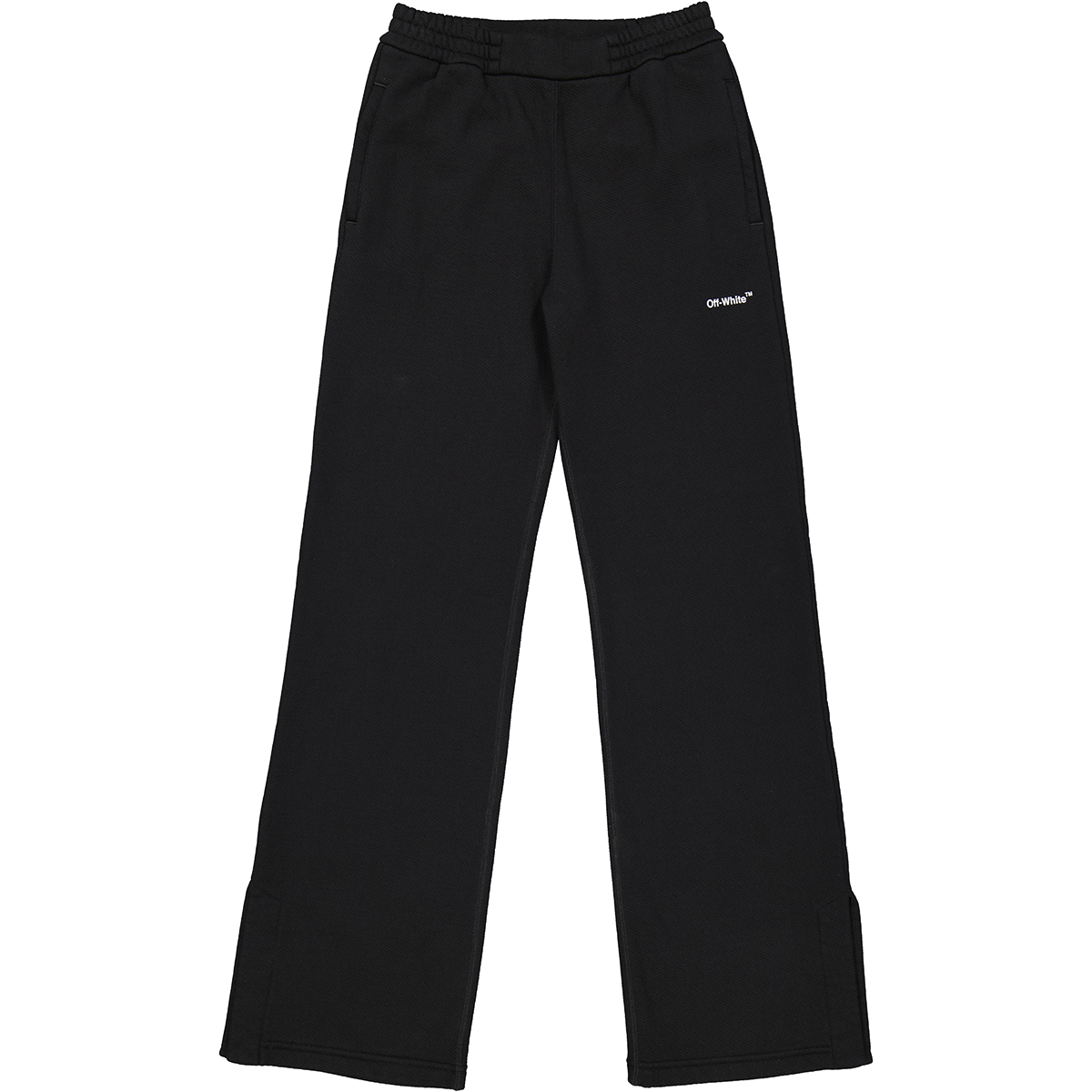 Off-White Ladies Black/White Diag Tapered Sweatpants, Size Small ...