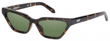 Off-White MADISON Green Cat Eye Ladies Sunglasses OERI13B 6055 56