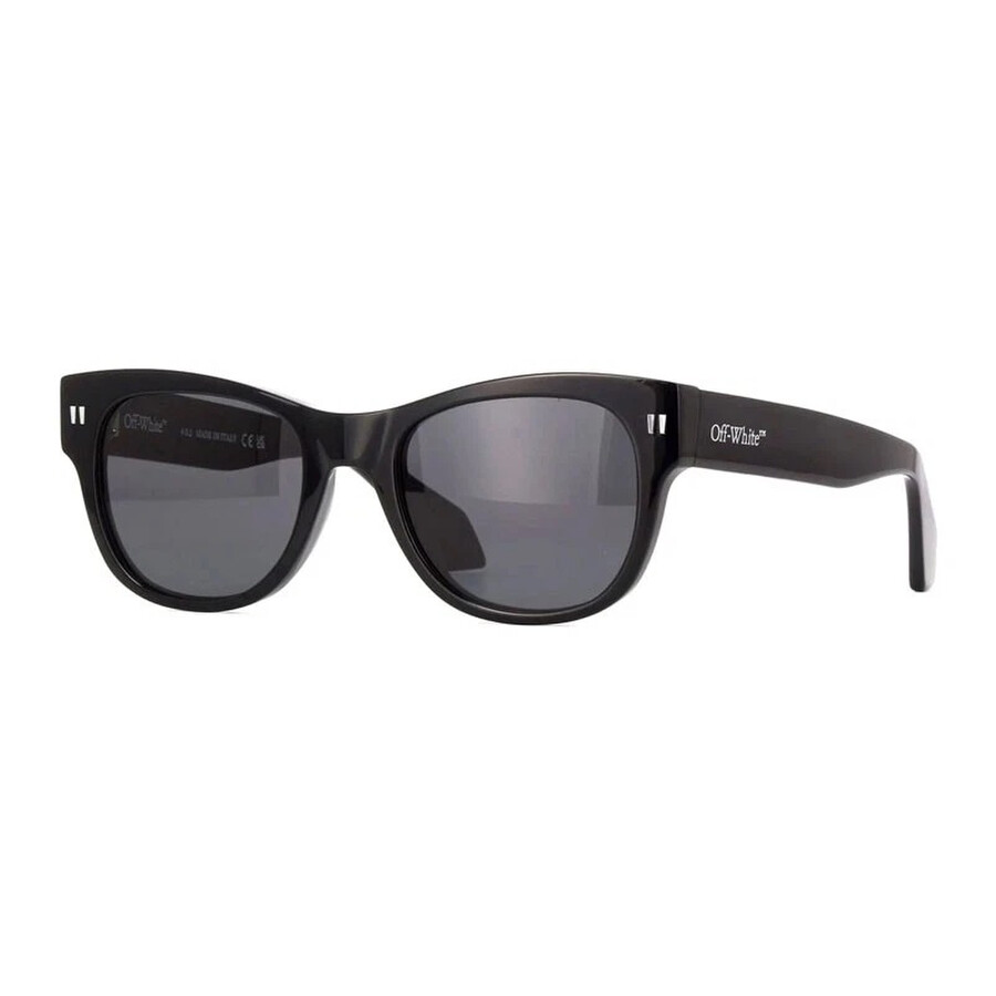 Off-white Moab Dark Grey Square Unisex Sunglasses Oeri107 1007 52