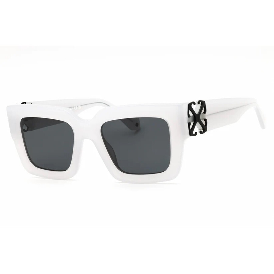 Off-white Mystic Dark Grey Square Unisex Sunglasses Oeri14d 0907 52