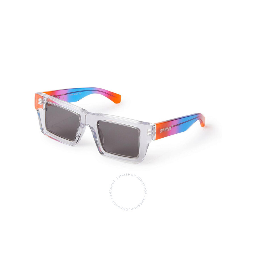 Off-white Nassau Full Smoke Browline Unisex Sunglasses Oeri017 8607 51
