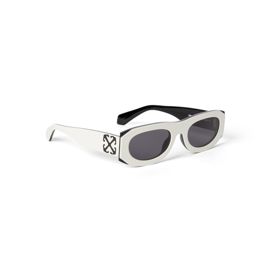Off-white Orlando Dark Grey Oval Unisex Sunglasses Oeri13o 0107 54