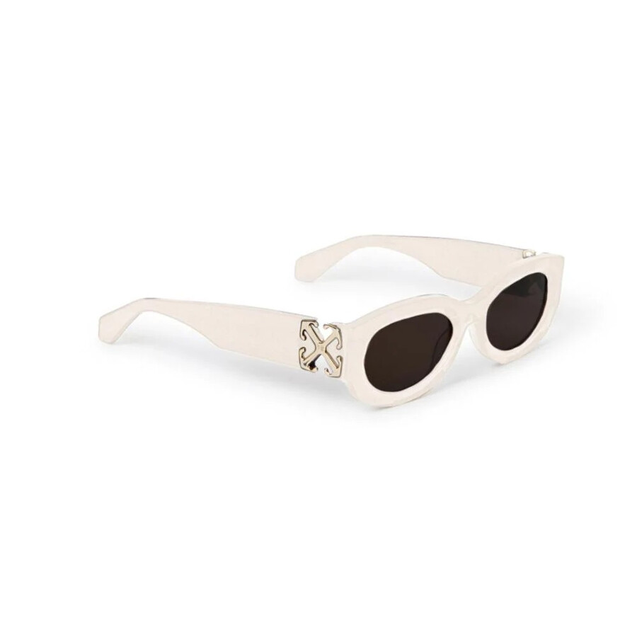Off-white Palmer Dark Grey Oval Unisex Sunglasses Oeri14e 0107 52