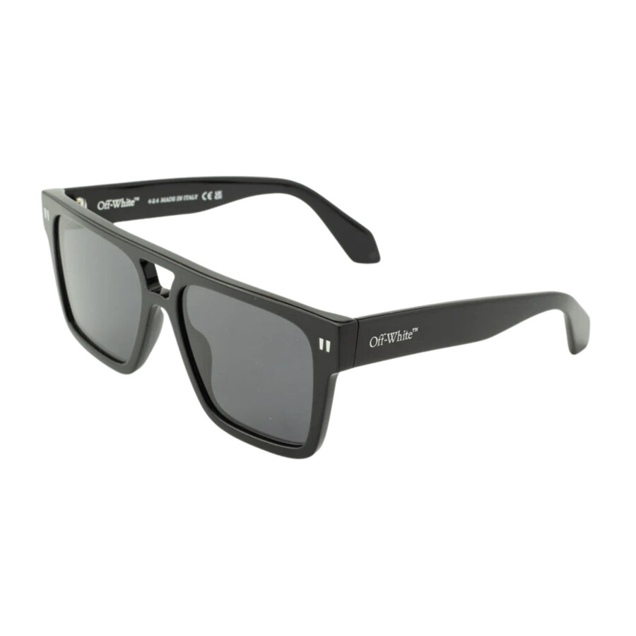 Off-white Springfield Dark Grey Browline Unisex Sunglasses Oeri133 1307 56