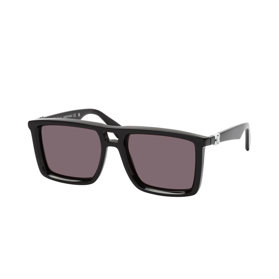 Off-white Stratford Dark Grey Square Unisex Sunglasses Oeri13w 1007 55