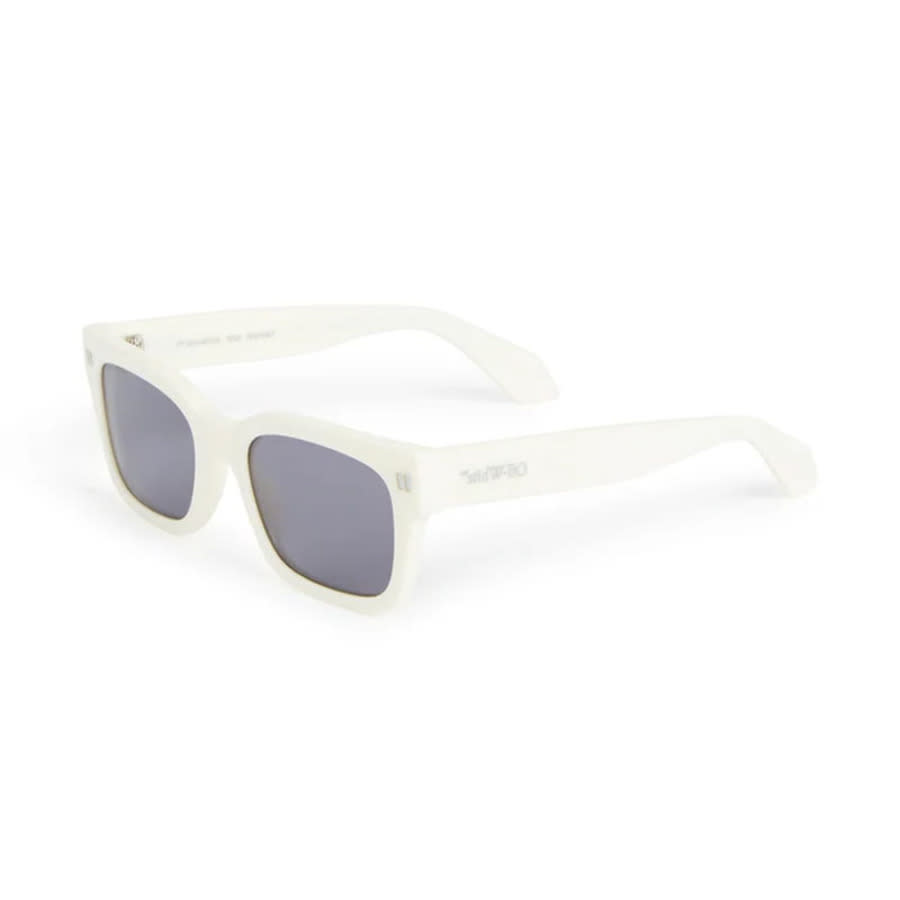 Off-white Unisex Black Square Sunglasses Oeri108midland 0107 In ["grey"]
