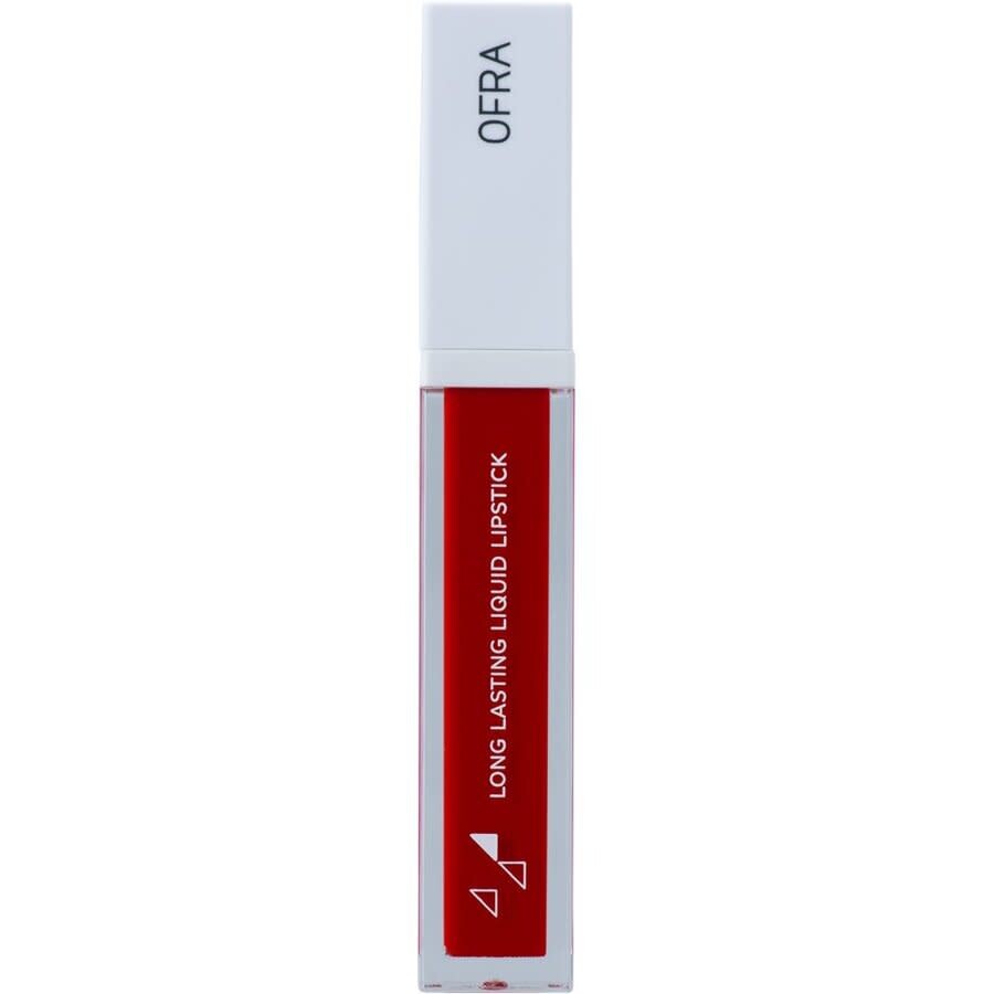 Ofra Ladies X Francesca Tolot - Long Lasting Liquid Lipstick 0.21 oz Vermillion (vibrant Red) M In Red