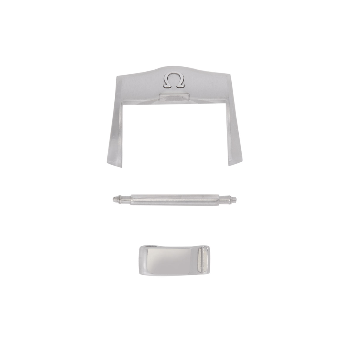 Omega 18 mm Stainless Steel Watch Pin Buckle 025STZ010129