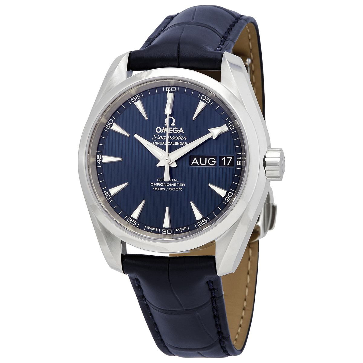 Omega Aqua Terra Annual Calendar Blue Dial Men's Watch 231.13.39.22.03.001