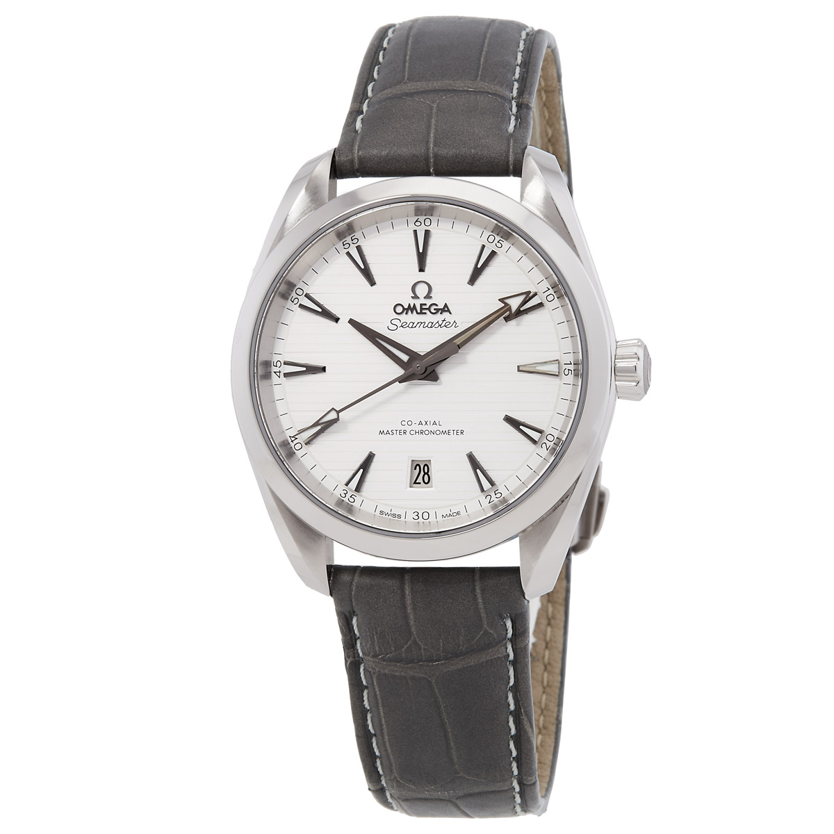 Omega Aqua Terra Co-Axial Automatic Silver Dial Men's Watch 220.13.38.20.02.001