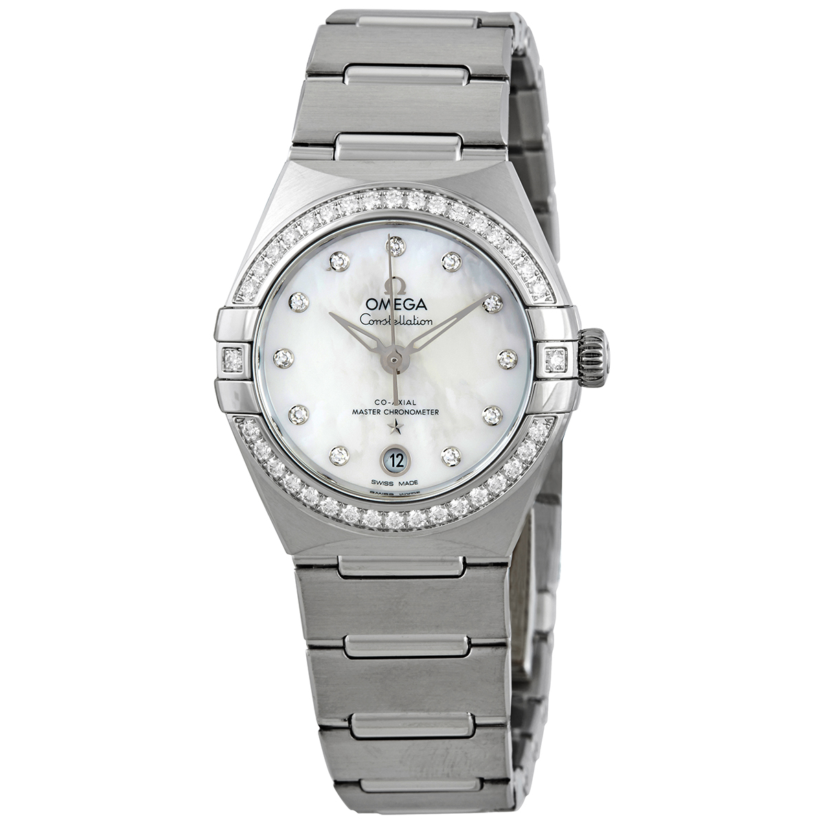 Constellation Automatic Chronometer Diamond Ladies Watch
