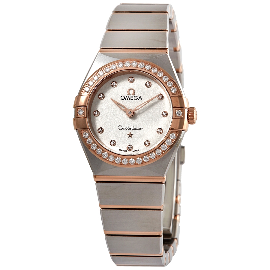 Constellation Manhattan Diamond Silver Dial Ladies Watch