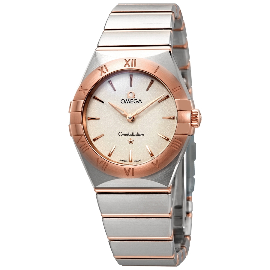 Omega Constellation Manhattan White 