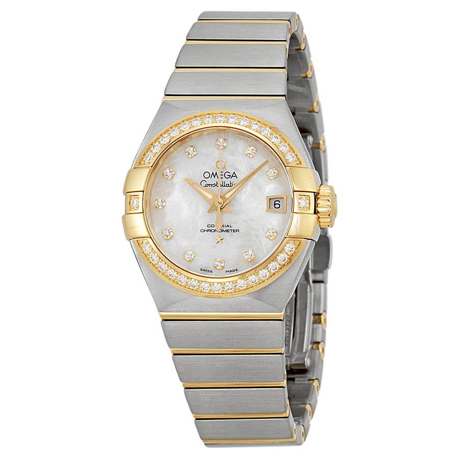 Omega Constellation Mother of Pearl Dial Ladies Watch 12325272055003