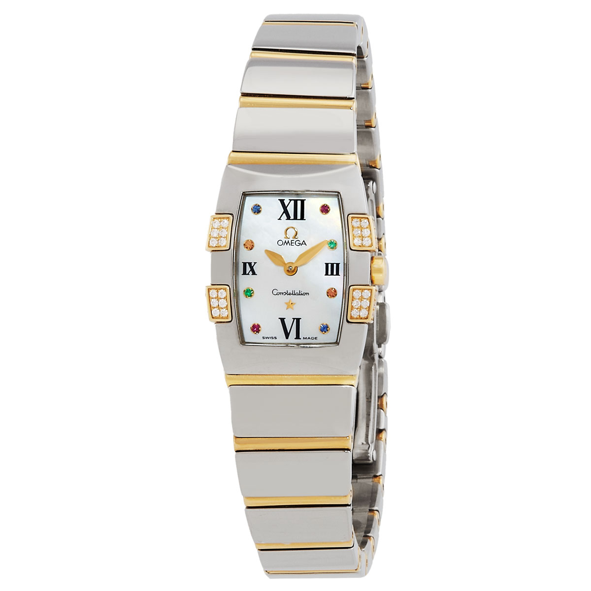 Omega Constellation Quartz White Dial Ladies Watch 1284.79.00