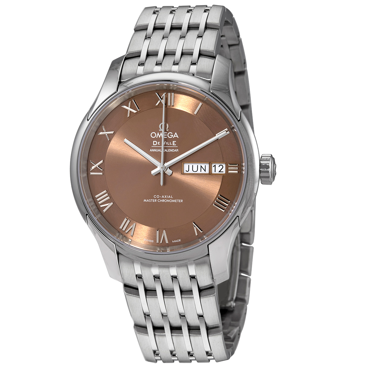 De Ville Automatic Brown Dial Men's Watch