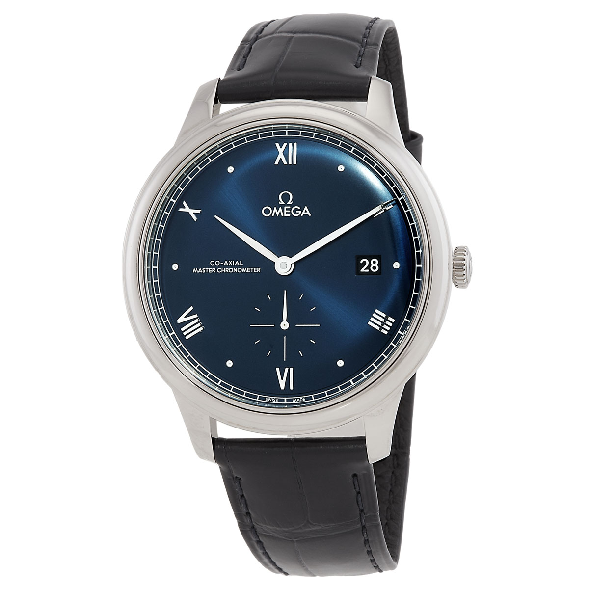 Omega De Ville Automatic Chronometer Blue Dial Men's Watch 434.13