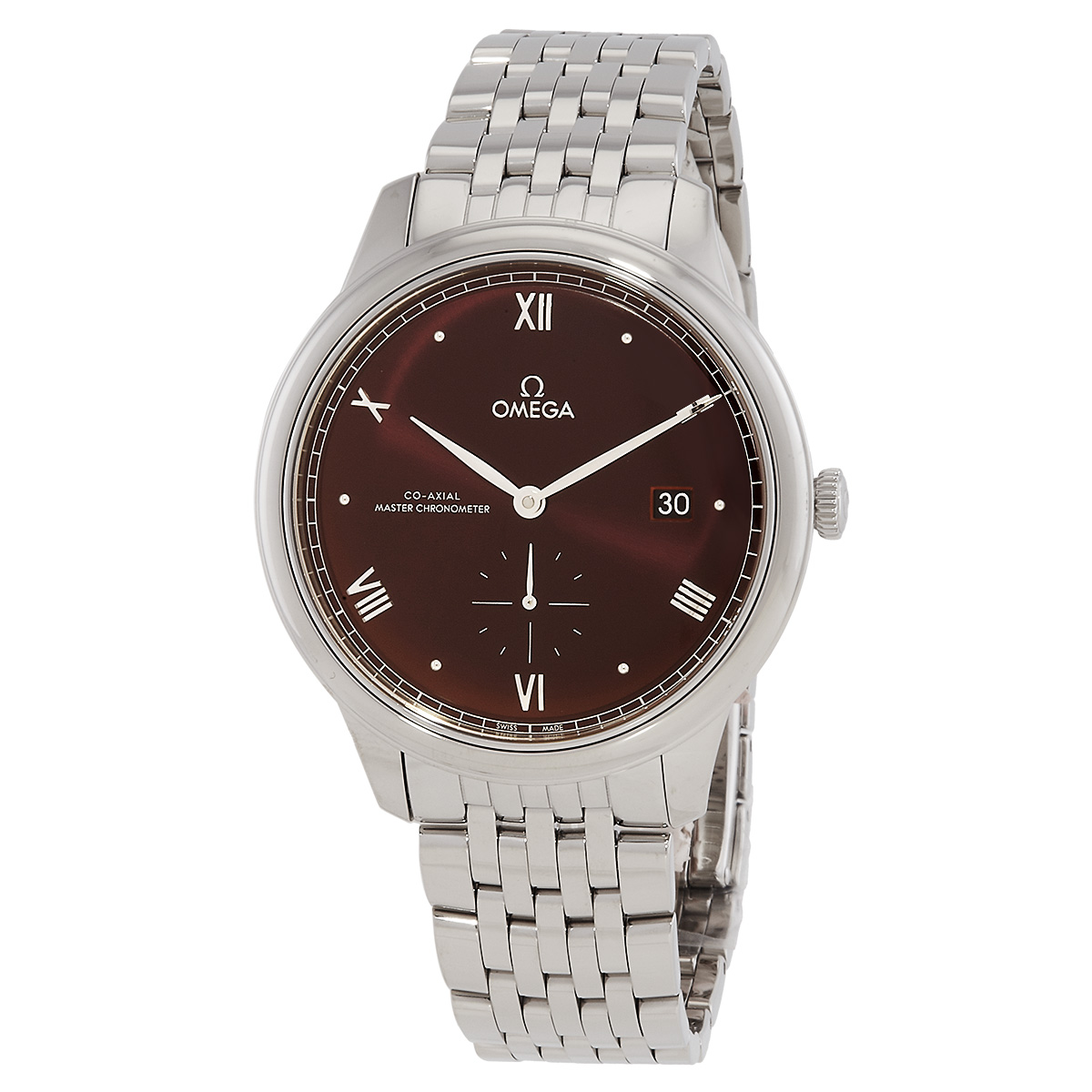 Omega De Ville Automatic Chronometer Red Dial Men's Watch 434.10.41.20.11.001
