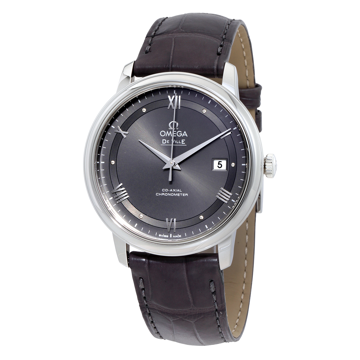 Omega De Ville Automatic Grey Dial Men's Watch 424.13.40.20.06.001