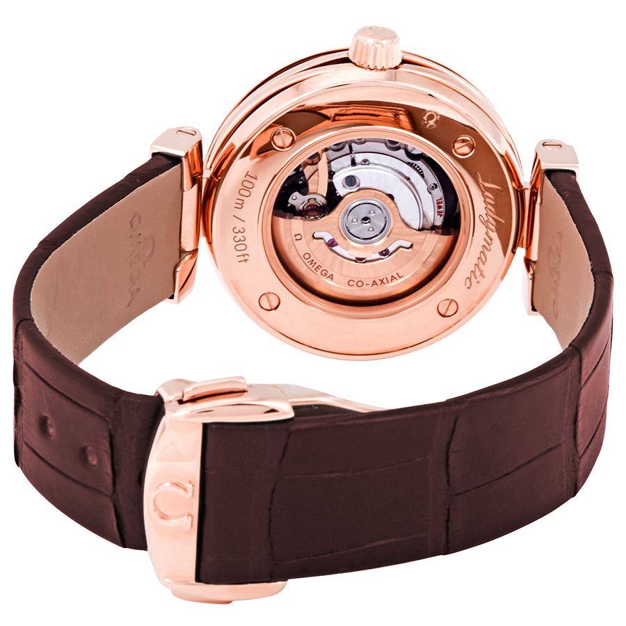 Omega De Ville Ladymatic Brown Diamond Dial Automatic ...