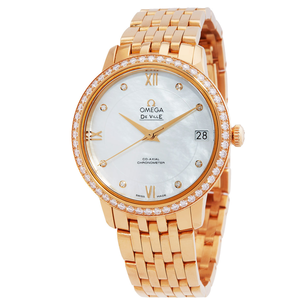 Omega De Ville Prestige Automatic Ladies Watch 424.55.33.20.55.002