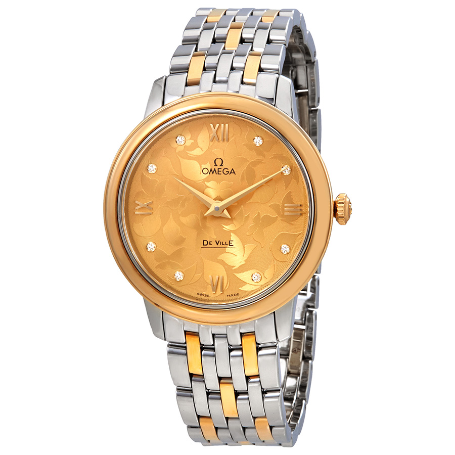 Omega De Ville Prestige Butterfly Ladies Watch 424.20.33.60.58.001