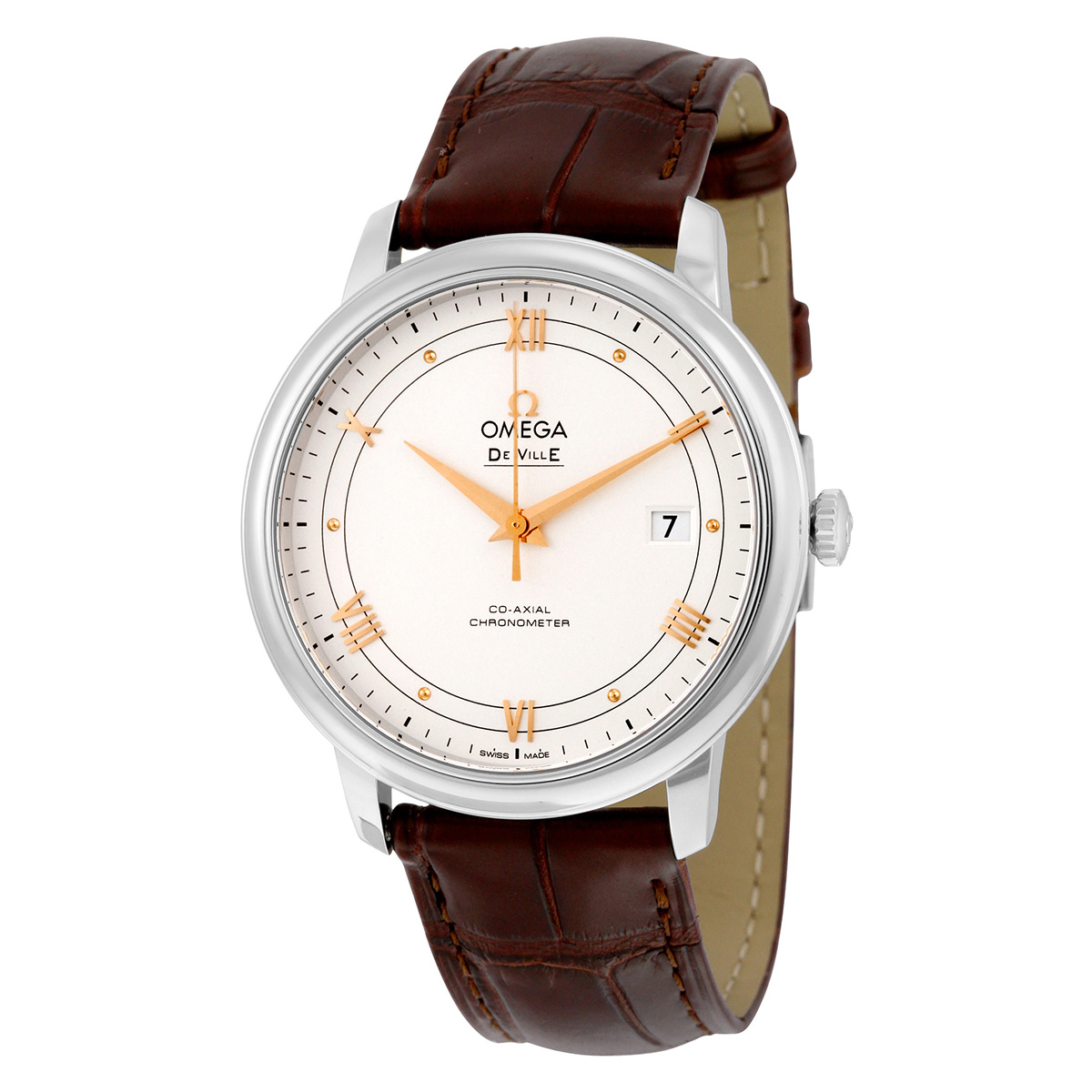 Omega De Ville Prestige Silver Dial Men's Watch 424.13.40.20.02.002