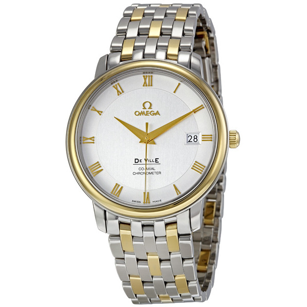Omega DeVille Prestige Two Tone 36mm Men's Watch 4374.31