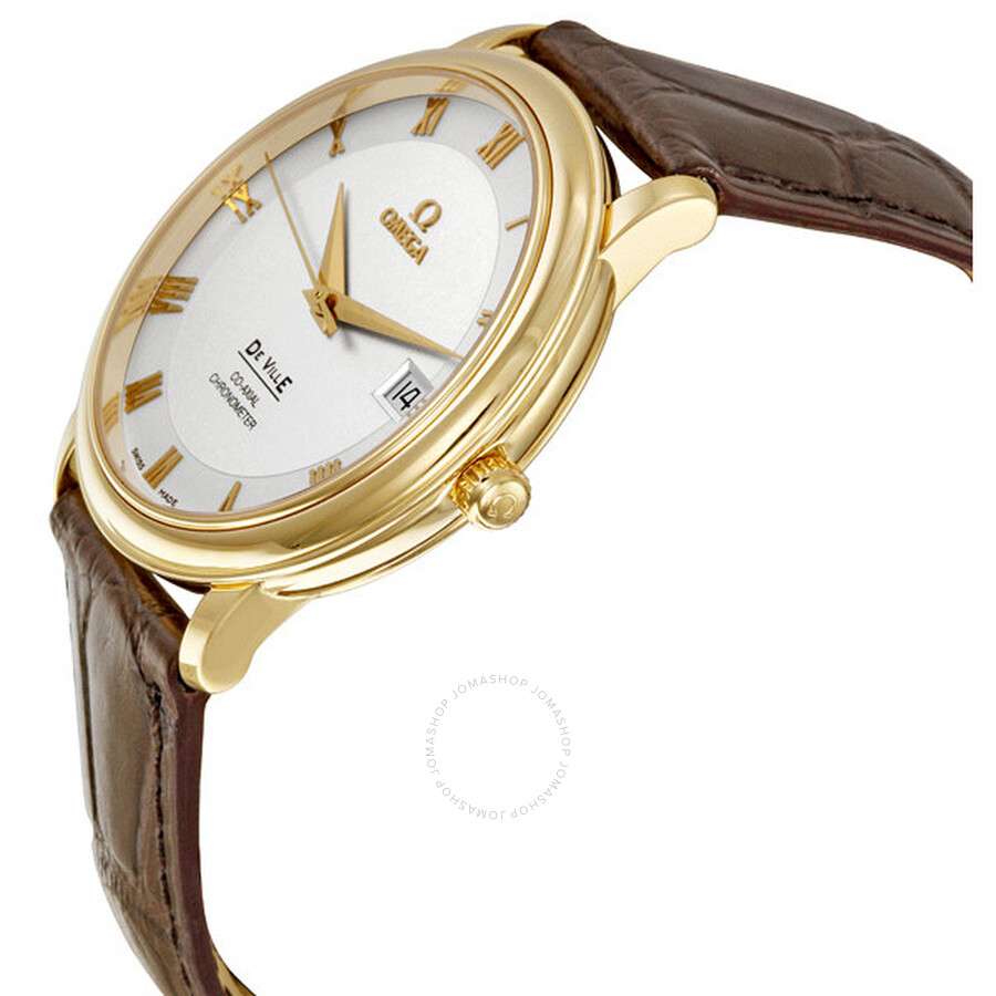 Omega Deville Prestige Yellow Gold Case Men's Watch 4617.31.02 De