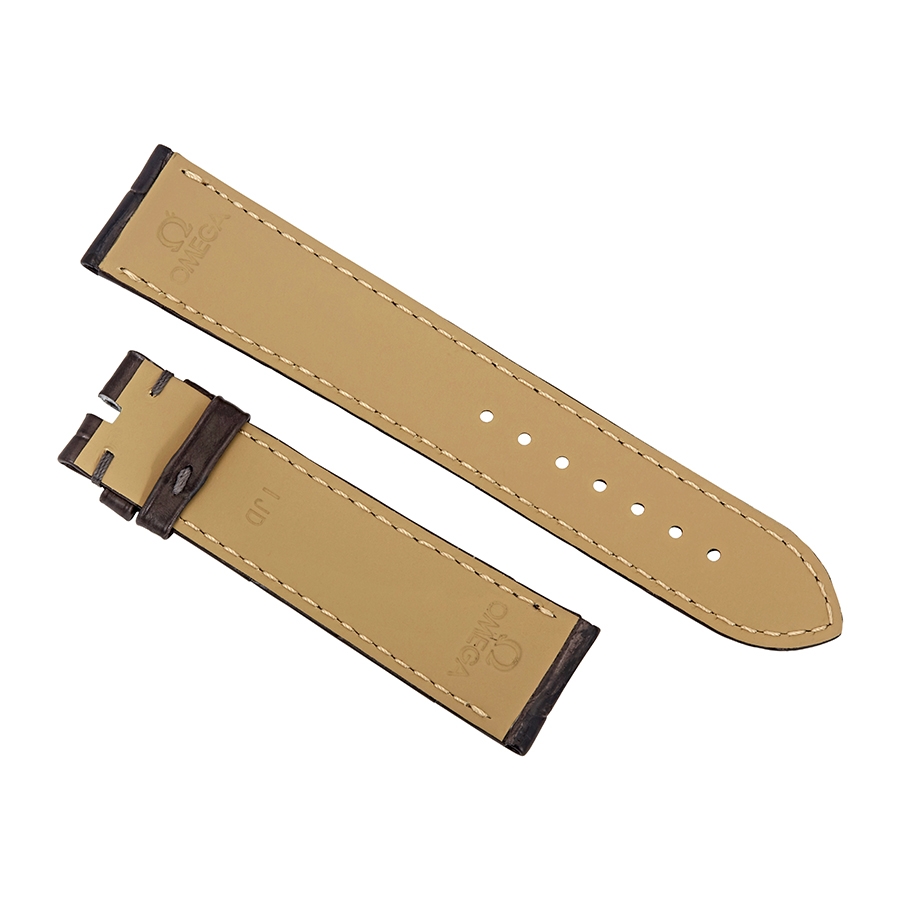 grey leather strap