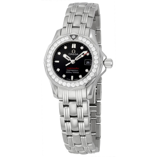 Omega James Bond Seamaster 300M Diamond Ladies Watch 212.15.28.61.51.001