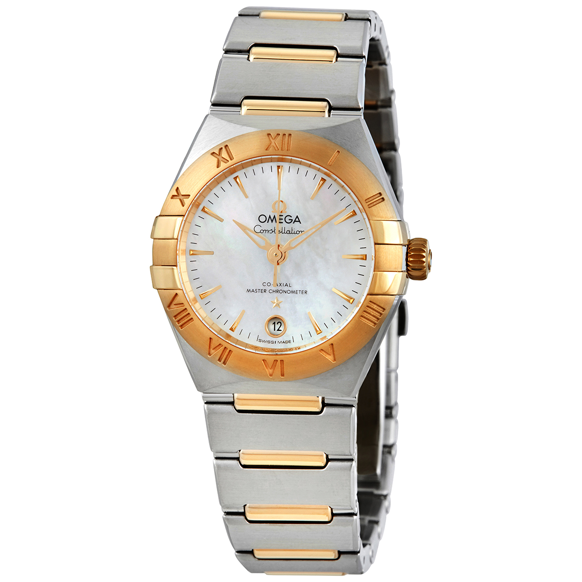 Manhattan Automatic Mother of Pearl Ladies Watch