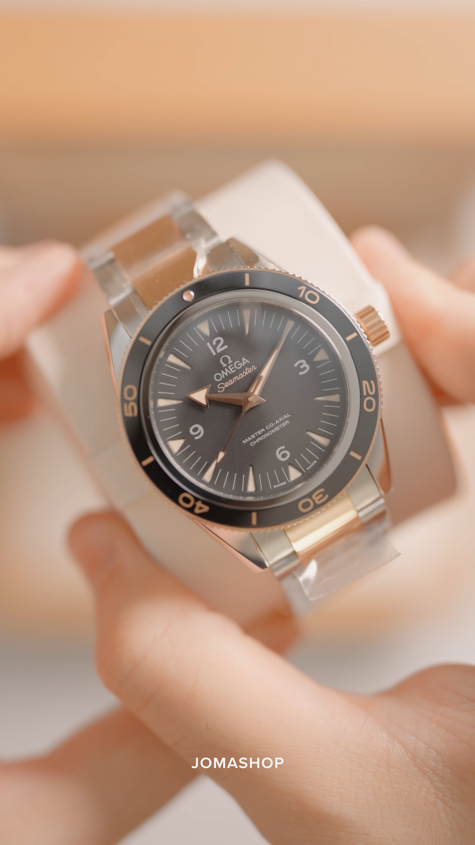 Omega Seamaster 300 Automatic Black Dial Men's Watch 233.20.41.21
