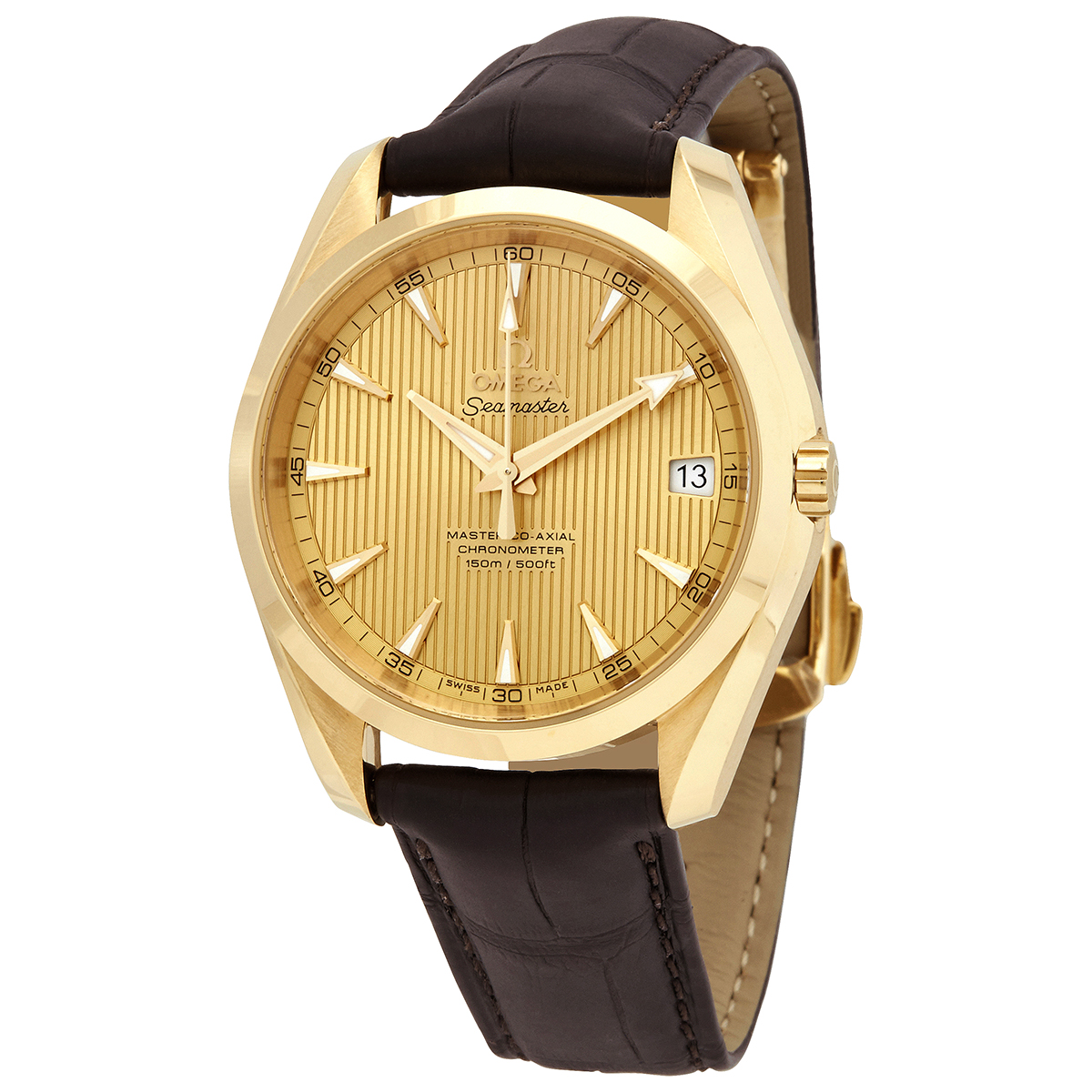 Omega Seamaster Aqua Terra Automatic 18kt Yellow Gold Men's Watch 231.53.39.21.08.001