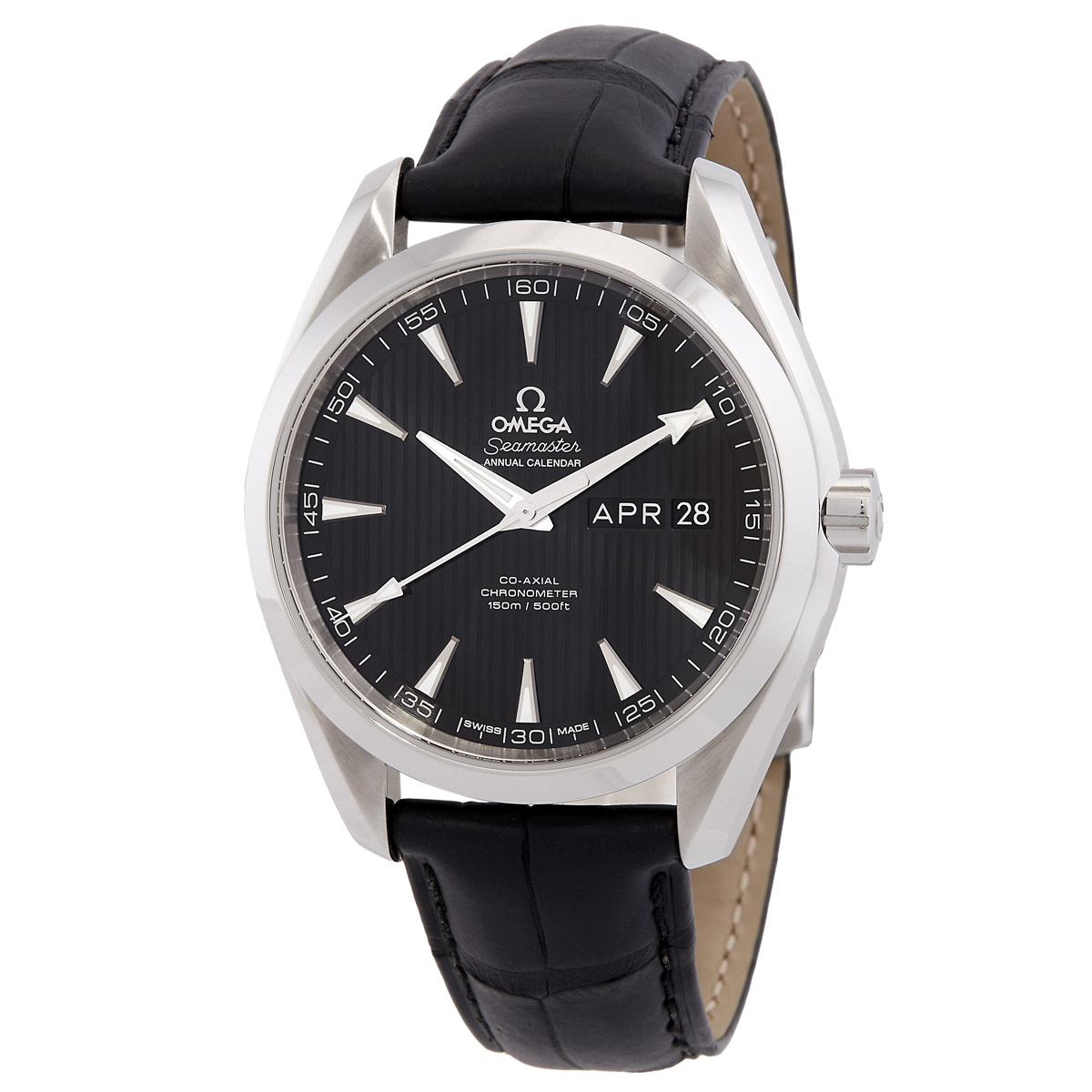 Omega Seamaster Aqua Terra Automatic Chronometer Black Dial Men's Watch 231.13.43.22.01.002