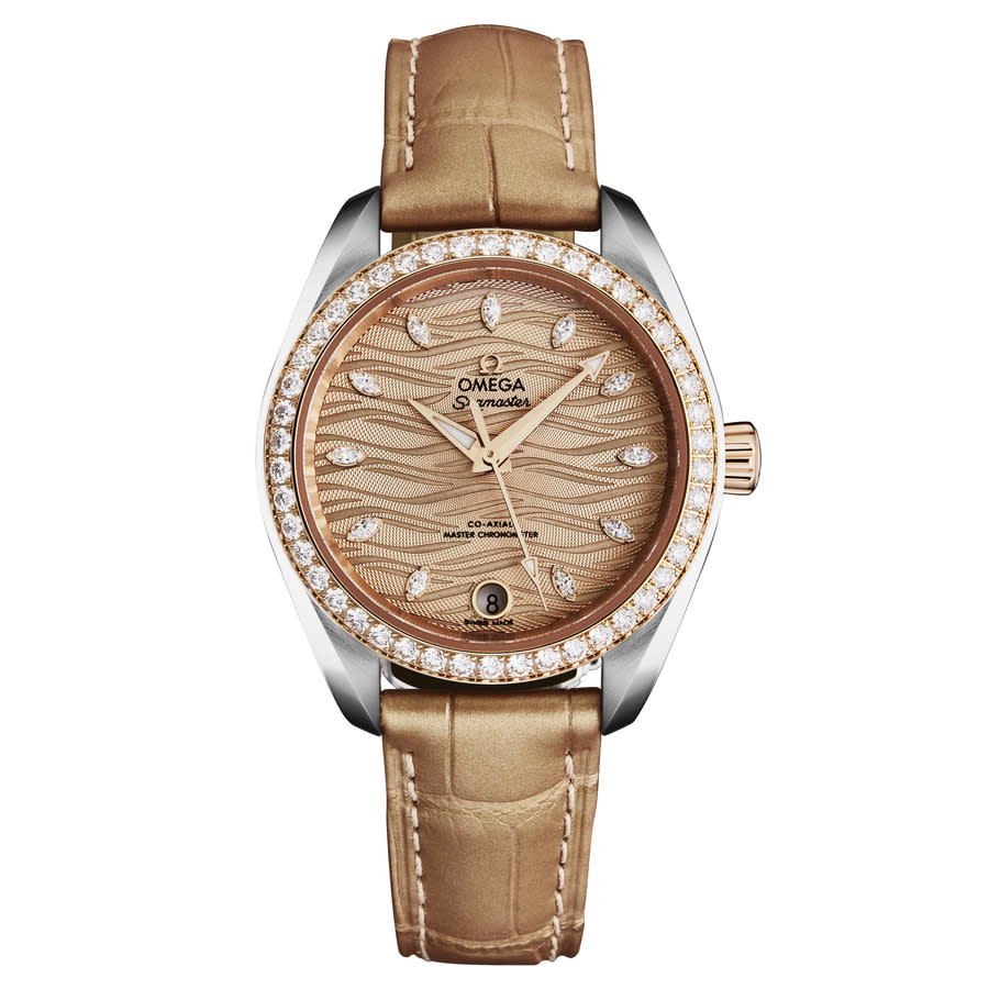 Seamaster Aqua Terra Automatic Chronometer Diamond Ladies Watch