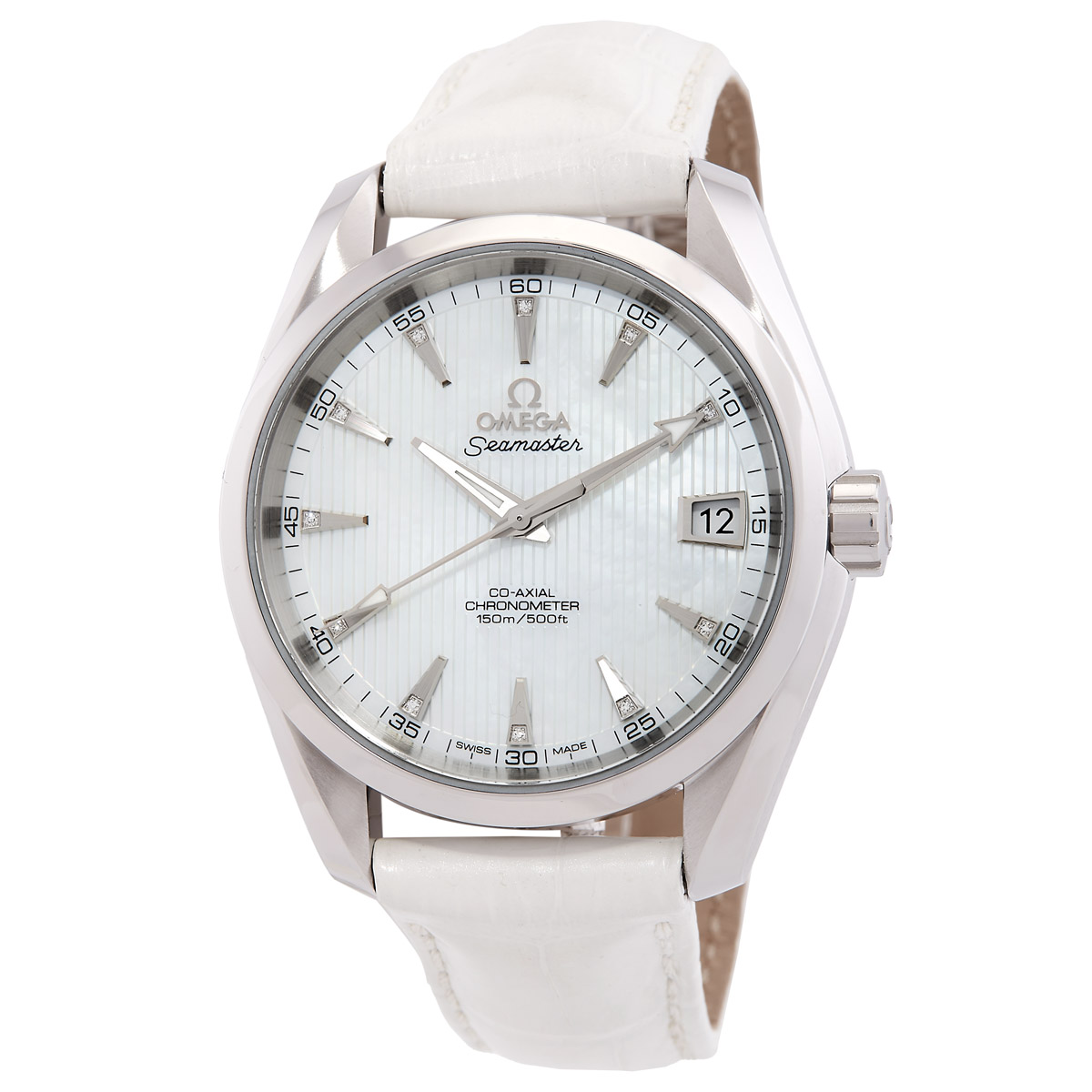 Omega Seamaster Aqua Terra Automatic Chronometer Silver Dial Ladies Watch 231.13.39.21.55.001
