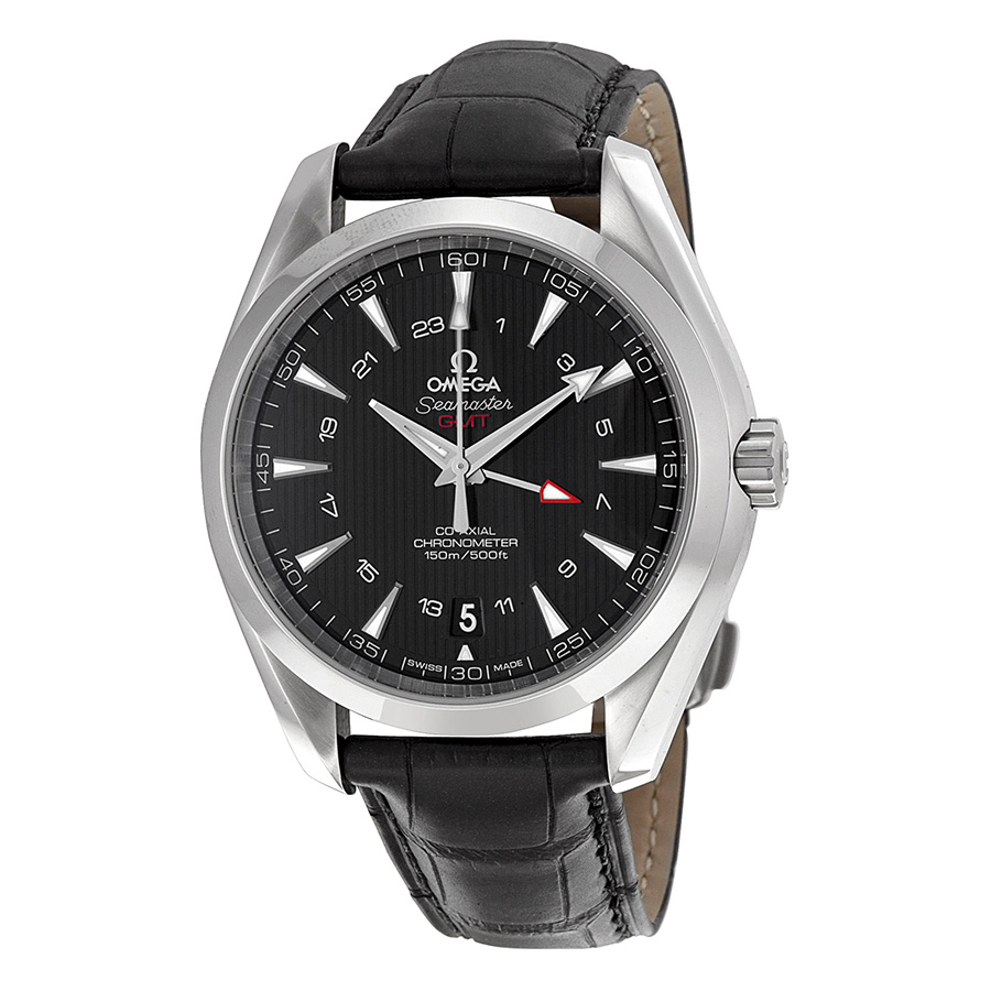 Omega Seamaster Aqua Terra Black Dial GMT Automatic Men's Watch 23113432201001