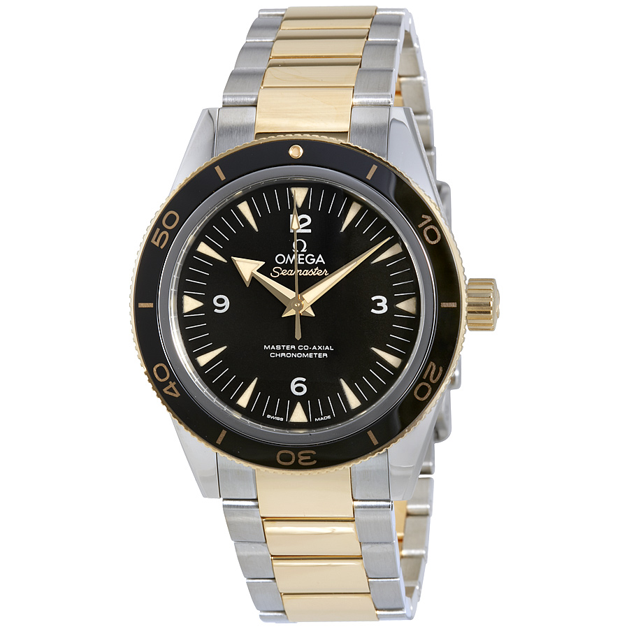 Omega Seamaster Automatic Black Dial Men's Watch 233.20.41.21.01.002
