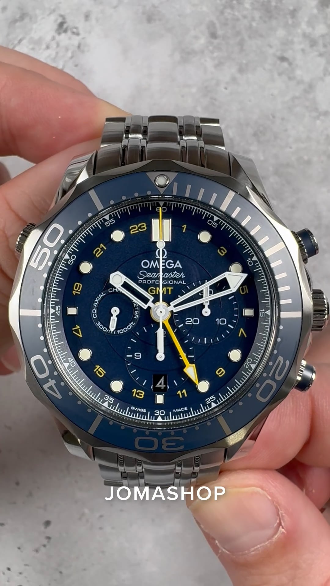 Omega Seamaster Automatic Chronograph Men's Watch 21230445203001