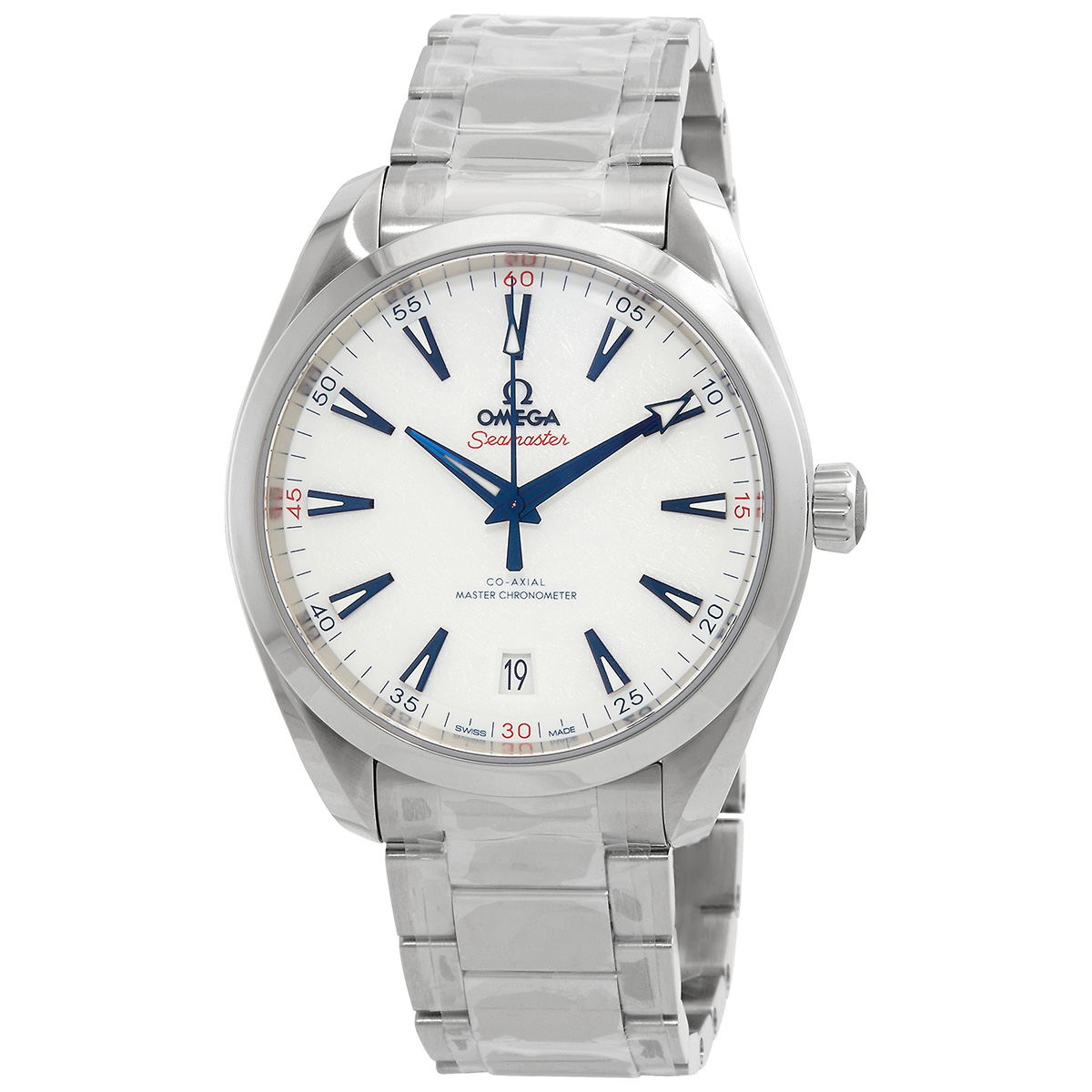 Omega Seamaster Automatic Chronometer White Dial Men's Watch 522.10.41.21.04.001