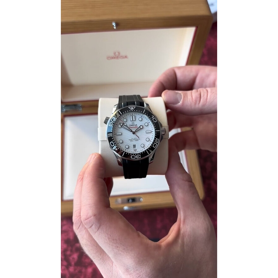 Omega Seamaster Automatic White Dial Men's Watch