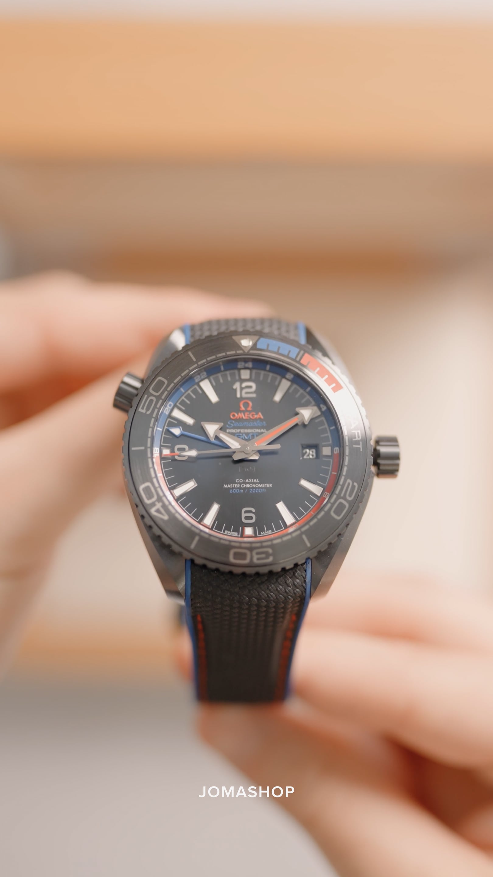 Omega Seamaster Planet Ocean Automatic Black Dial Men's Watch