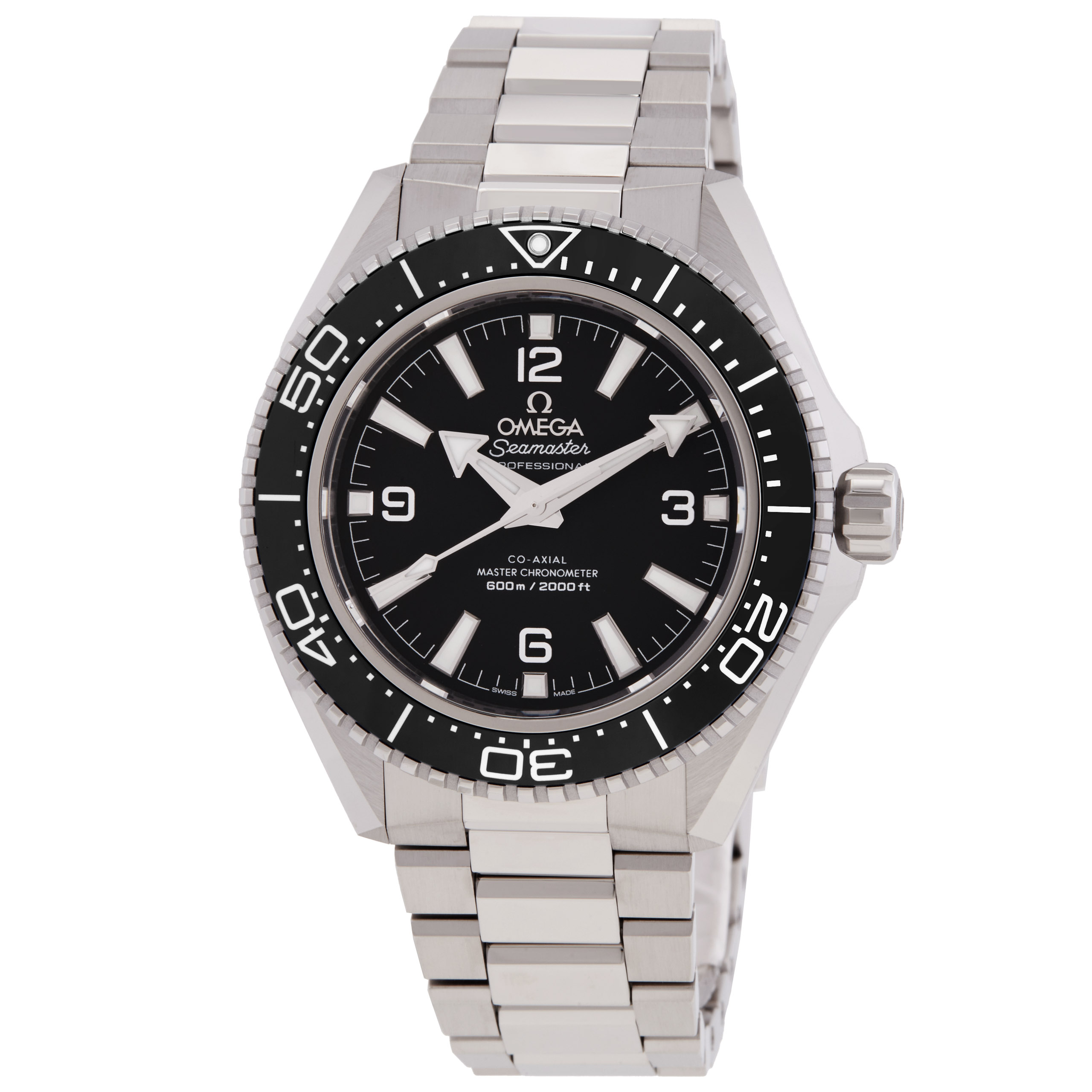 Omega Seamaster Planet Ocean Automatic Chronometer Black Dial