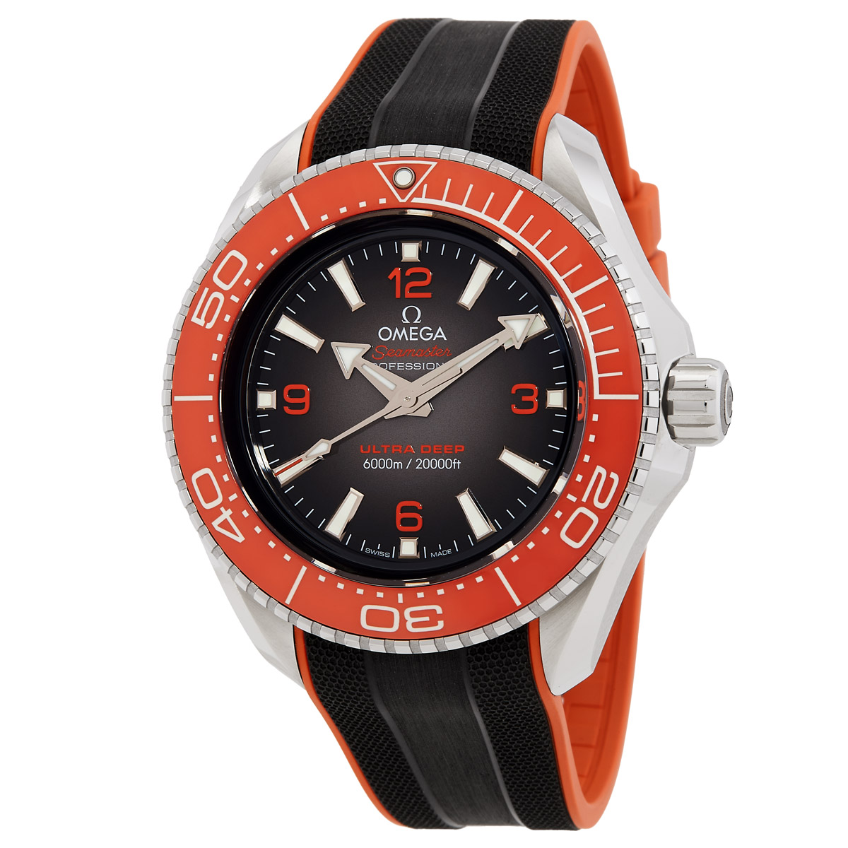 Seamaster Planet Ocean Automatic Chronometer Grey Dial Men's Watch