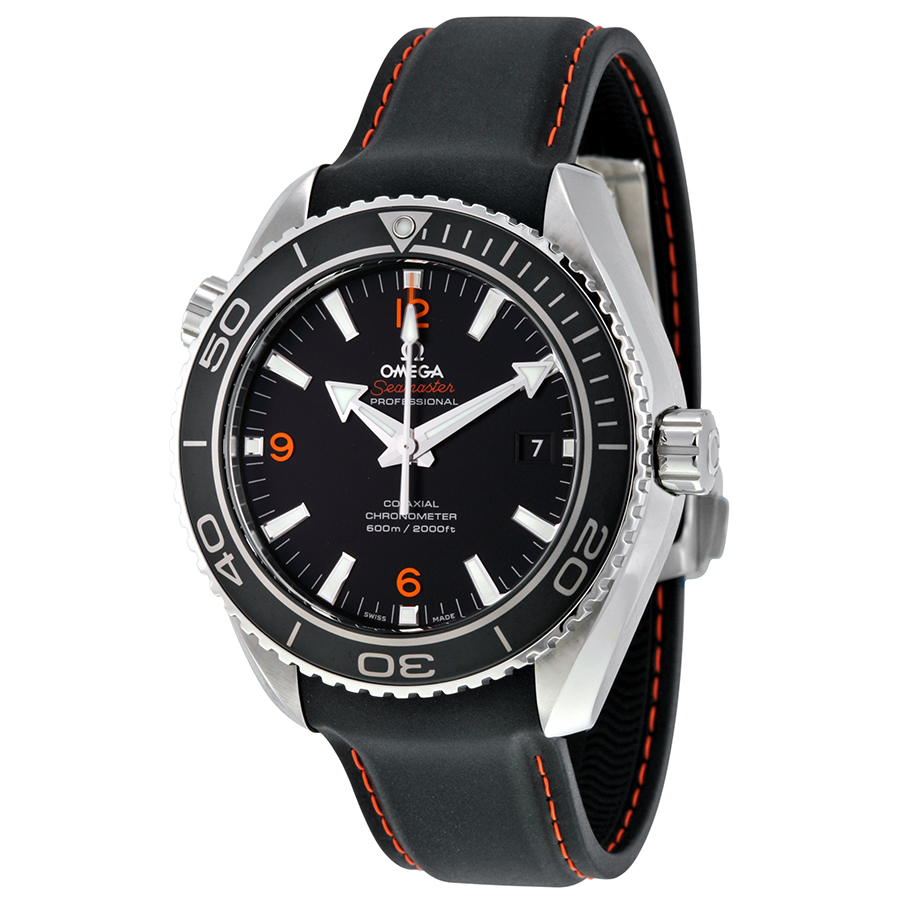 Omega Seamaster Planet Ocean Black Rubber Men's Watch 23232462101005