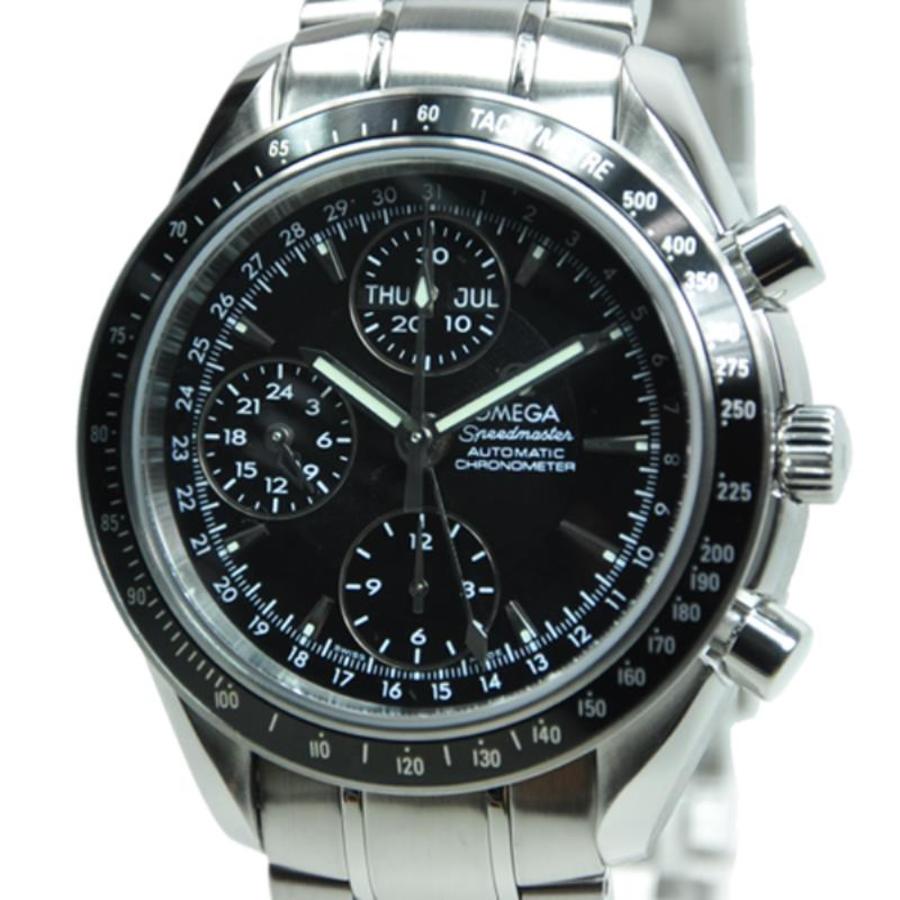 Omega Speedmaster Chronograph GMT Automatic Day-Night Black Dial Men's Watch 3220.50.00