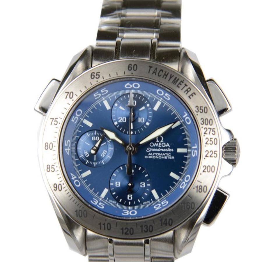 Omega Speedmaster Chronograph Automatic Blue Dial Men's Watch 3540.80.00