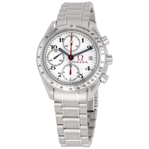 Omega Speedmaster Chronograph Automatic White Dial Men's Watch 3516.20